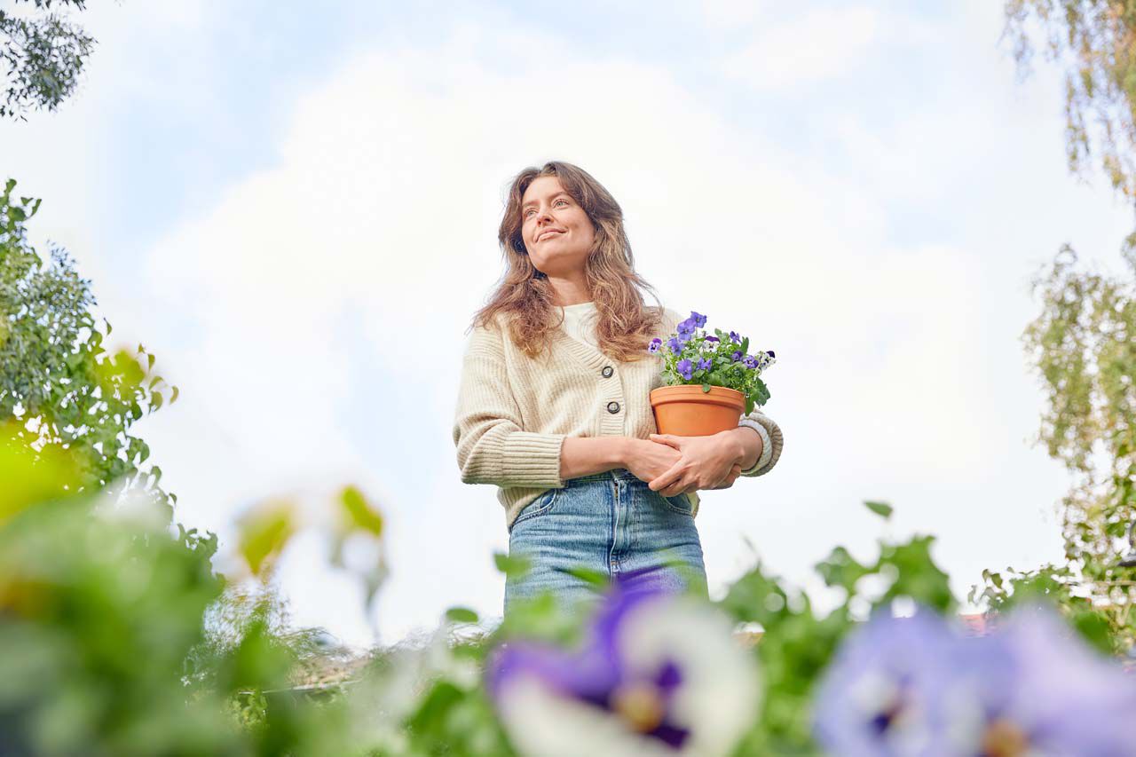 Advies in de winkel - tuin